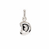 Letter Puffer Charms ⎮ Sølv