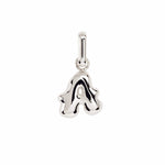 Letter Puffer Charms ⎮ Sølv