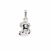 Letter Puffer Charms ⎮ Sølv