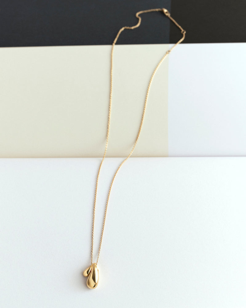 Georg Jensen Reflect halskæde i 18 kt. guld
