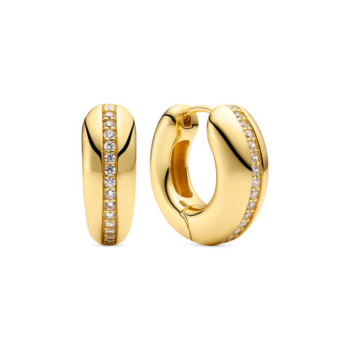 Sif Jakobs øreringe - Palermo Piccolo i forgyldt