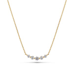 Halskæde 0.37 carat Lab-grown diamanter - Tiara