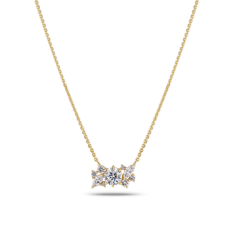 Halskæde 0.57 carat Lab-grown diamanter - Lovere.