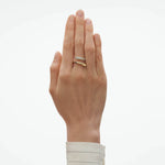 På model: Georg Jensen Mercy ring i 18 kt. guld m. 0,37 ct. brill.
