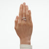 På model: Georg Jensen Mercy ring m. 0.37ct