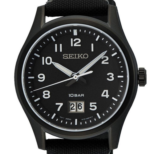 Seiko Herreur Med Rem SUR571P1