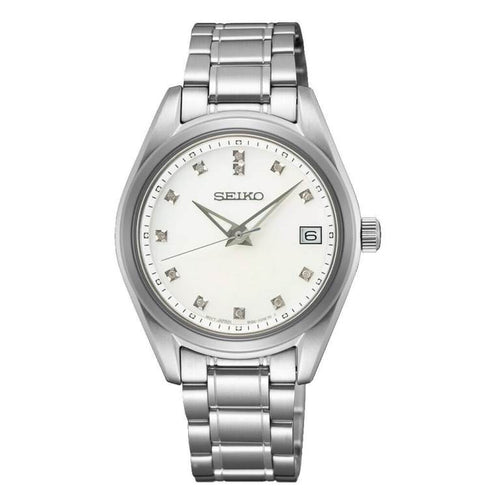 Seiko dameur med lænke SUR579P1
