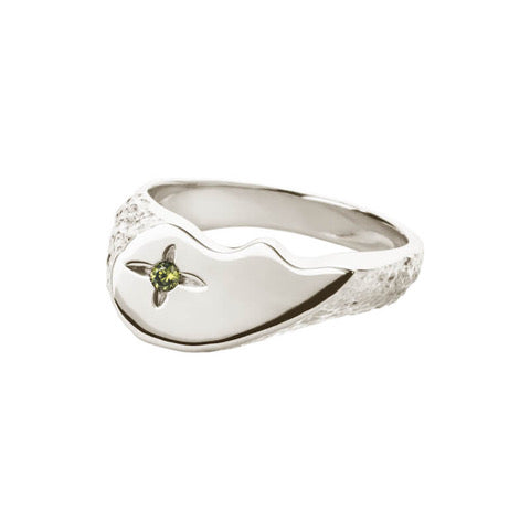 Shiny BFF Sparkly ring ⎮ Sølv