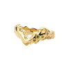 Shiny Sparkly Gem ring ⎮ Forgyldt