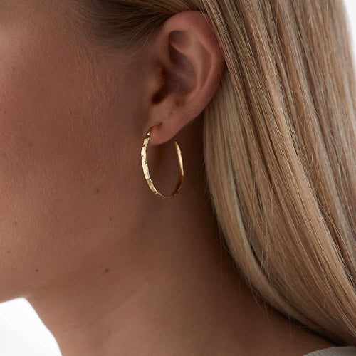 Lille Banket Hoops ⎮ Forgyldt