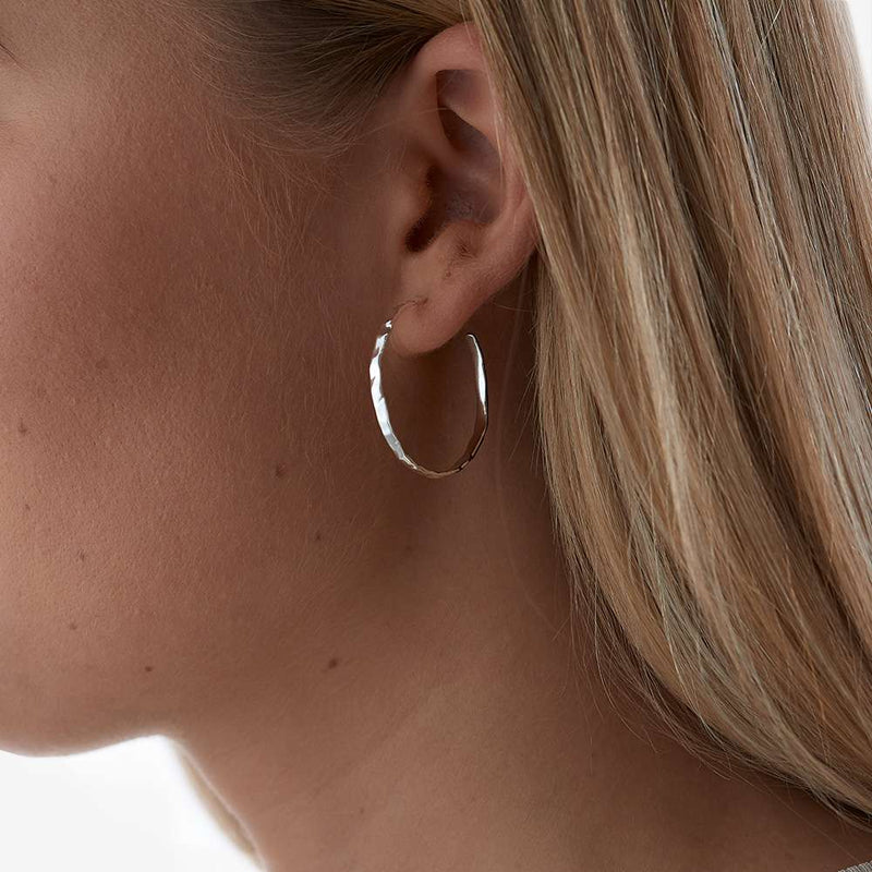 Lille Banket Hoops ⎮ Sølv