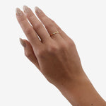 Lille Banket Ring ⎮ Forgyldt