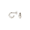 Lille Contrast Fusion Hoops ⎮ Sølv