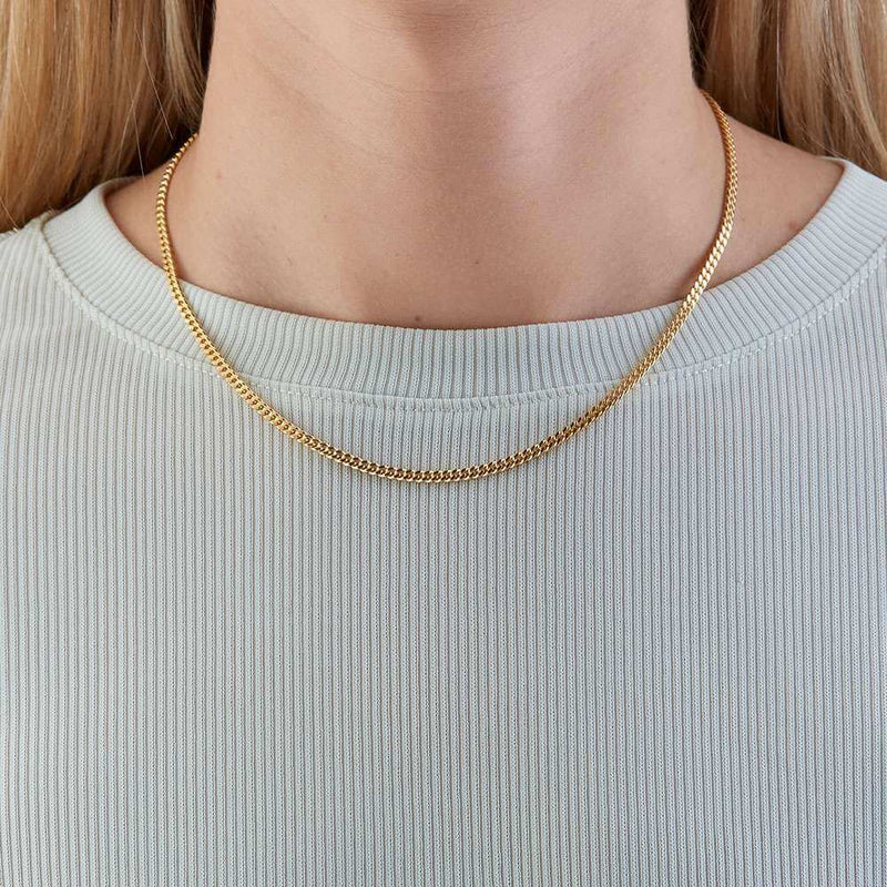 Lille Panzer Choker ⎮ Forgyldt