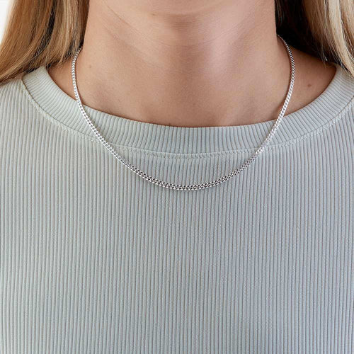 Lille Panzer Choker ⎮ Sølv