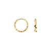 Lille Shiny Sparkly Hoops ⎮ Forgyldt