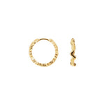 Lille Shiny Sparkly Hoops ⎮ Forgyldt