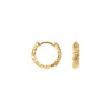 Lille Sparkly Hoops ⎮ Forgyldt