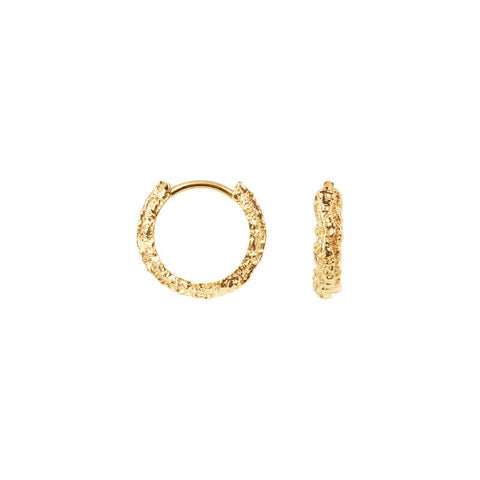 Lille Sparkly Hoops ⎮ Forgyldt