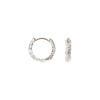 Lille Sparkly Hoops ⎮ Sølv 