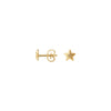 Sparkly Star øreringe ⎮ Forgyldt