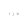 Sparkly Star øreringe ⎮ Sølv