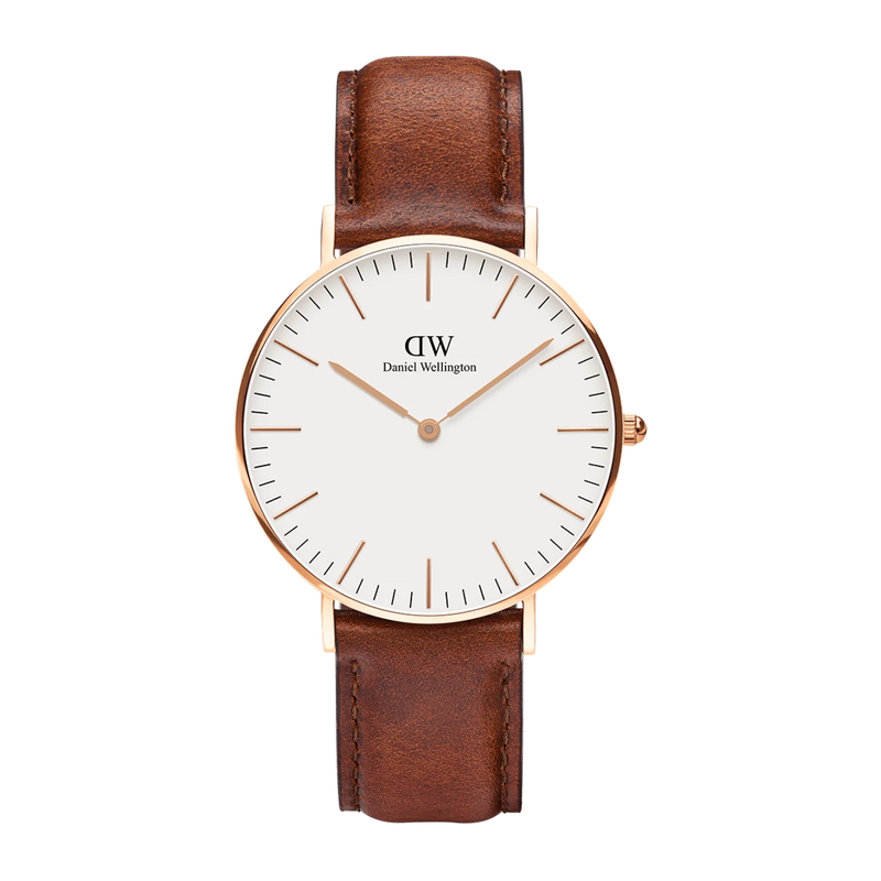 Daniel Wellington St. Mawes i rosa forgyldt - 40 mm