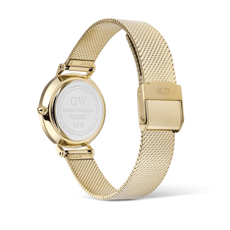 Daniel Wellington Petite mirror, forgyldt - 28 mm