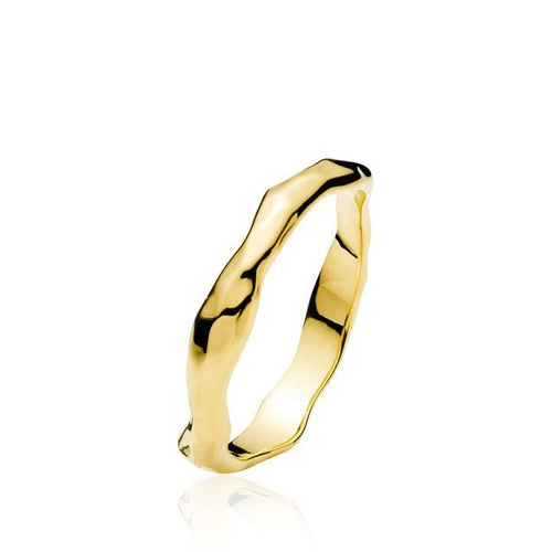 Izabel Camille - Emma ring i forgyldt sølv