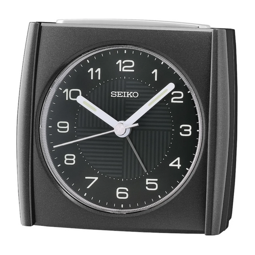 Seiko vækkeur - Sort, QHE205J