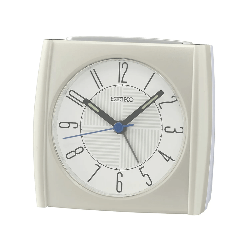 Seiko vækkeur, beige - QHE205W
