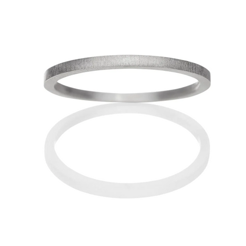 Cosmos Sølv Ring i Mat - ER606