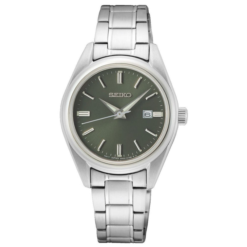 Seiko dameur med lænke SUR533P1
