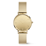Daniel Wellington Petite mirror, forgyldt - 28 mm.