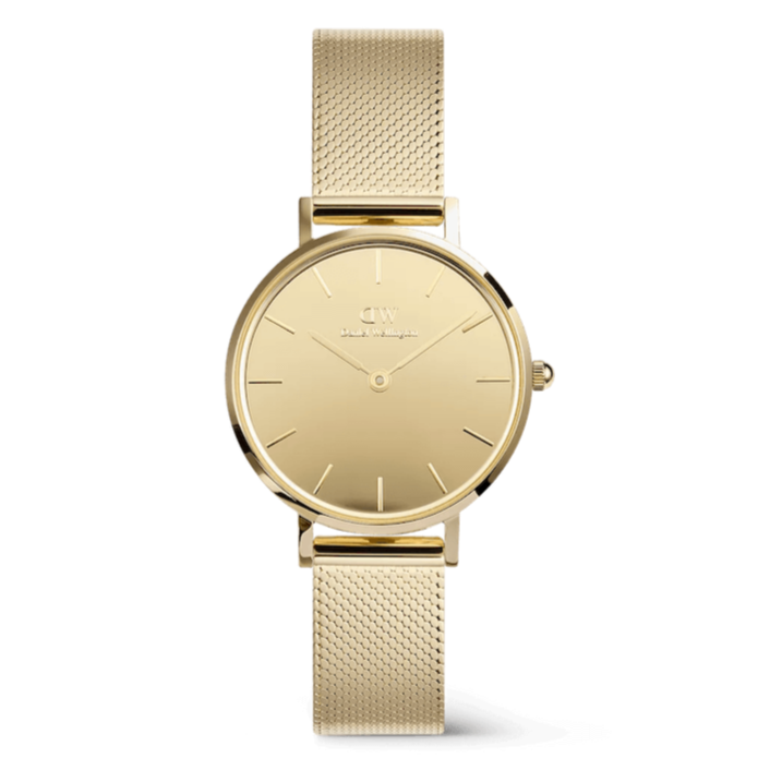 Daniel Wellington Petite mirror, forgyldt - 28 mm.