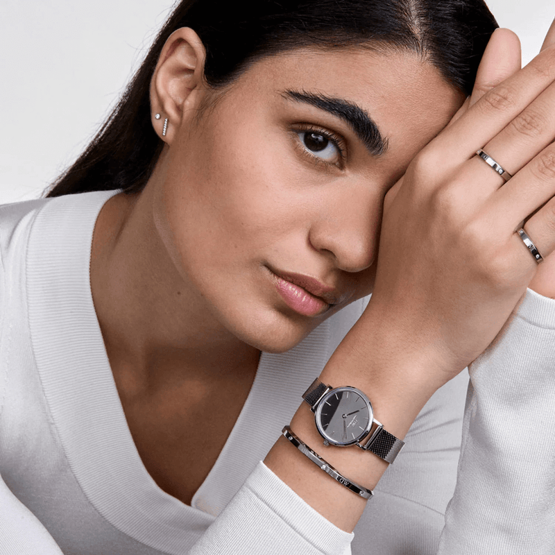 Daniel Wellington Petite mirror, sølv - 28 mm