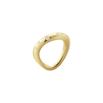 Georg Jensen Offspring ring i 18kt. guld m. diamanter - 20000071