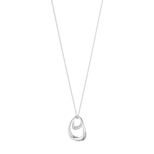 Georg Jensen Offspring halskæde m. brillanter - 10015848