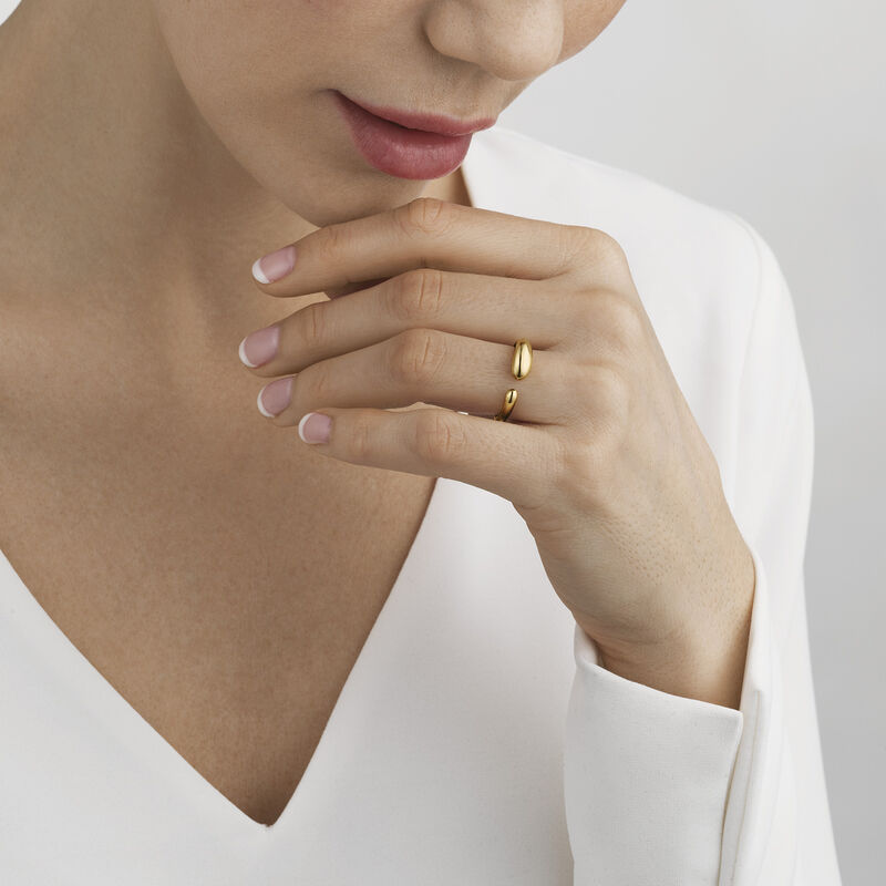 Georg Jensen Mercy ring i 18 kt. guld, mini