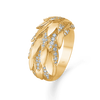 Mads Z PAPAGENA ring i 14 kt. guld m. diamanter