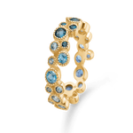Mads Z LUXURY RAINBOW ring I 14 kt. Guld