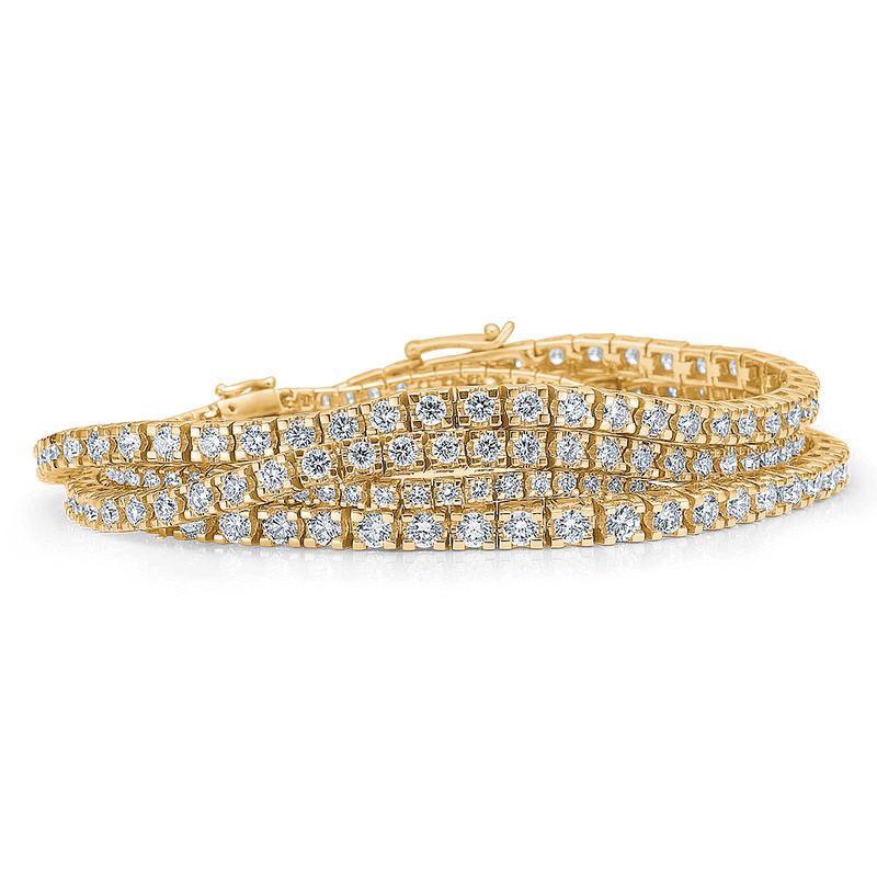 Tennis armbånd 4.0 - 2.50 carat i 14 karat guld