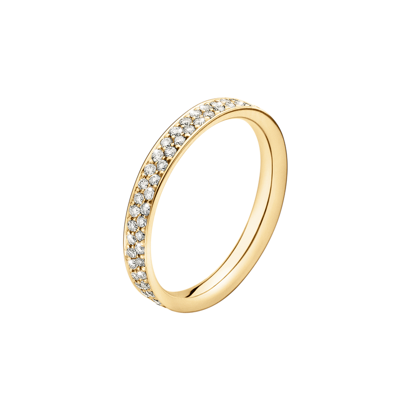 Georg Jensen Magic alliancering i 18 kt guld m. brill. - 20000284