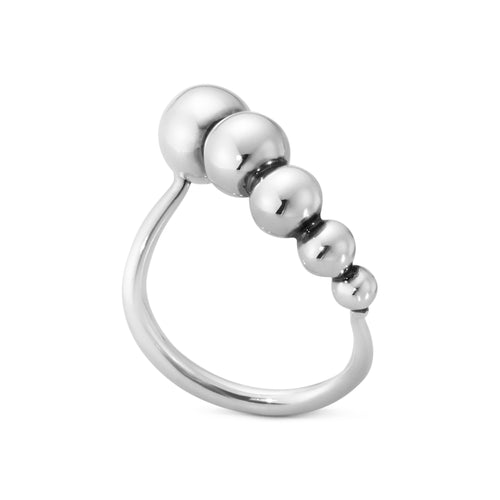 Georg Jensen Moonlight Grapes ring i sølv - 20001207