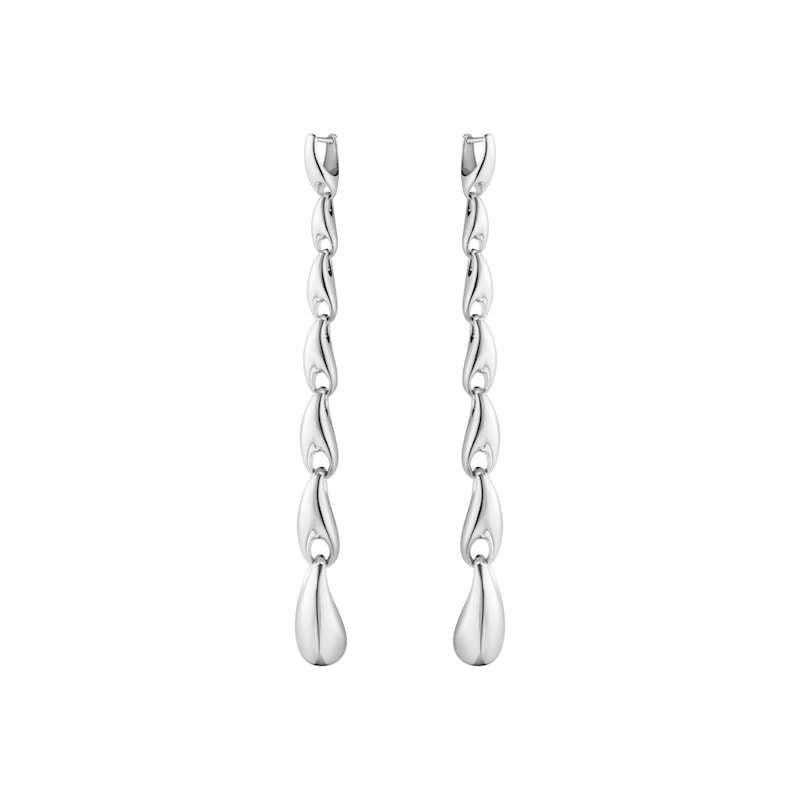 Georg Jensen Reflect øreringe i sølv, 20001302