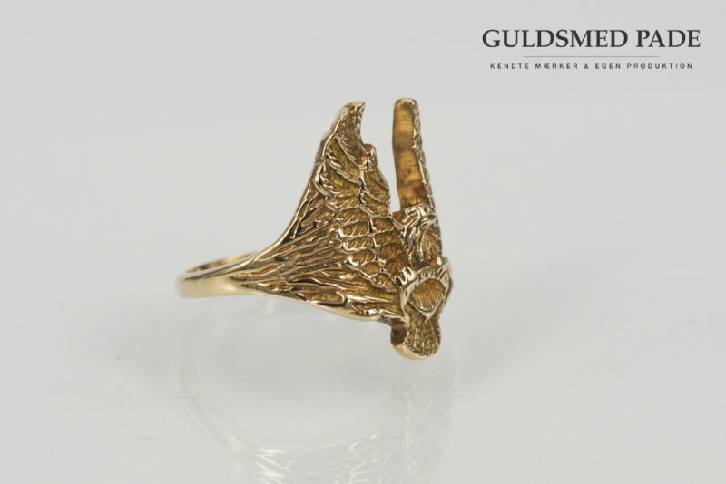 Guld ring 14 karat - Eagle