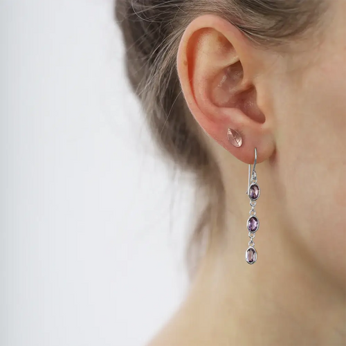 Christina Jewelry Øreringe - Leafs, rosaforgyldt