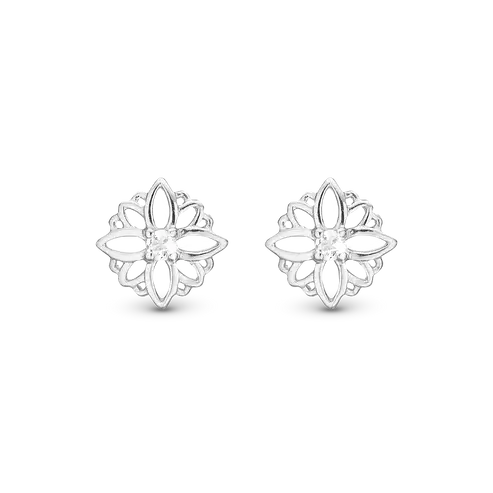 Christina Jewellery - Natural Flowers øreringe i sølv 671-S34