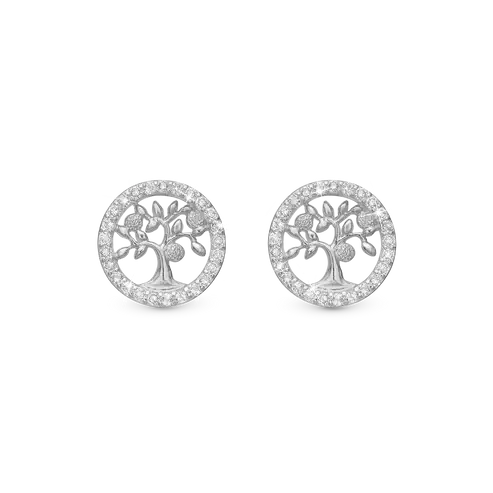 Christina Jewelry - Livets træ øreringe i sølv 671-S59