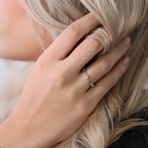 Christina Ring - Wave, sølv
